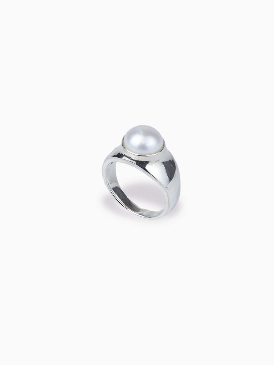 Repleto big pearl Ring[SV925]_13호 - DENU