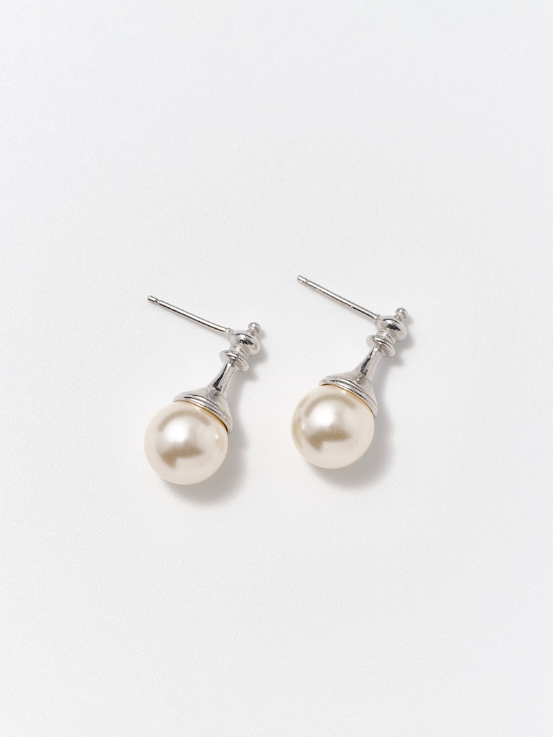 [더보이즈 뉴, 임수향 착용] bell earrings  [sv925]　　 - DENU